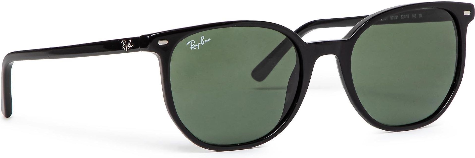 Okulary Przeciws Oneczne Ray Ban Elliot Rb Black Green