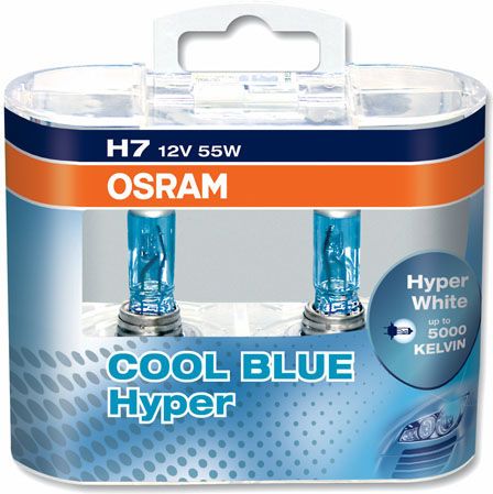 Żarowka samochodowa OSRAM H7 Cool Blue Hyper Box 2szt Opinie i ceny