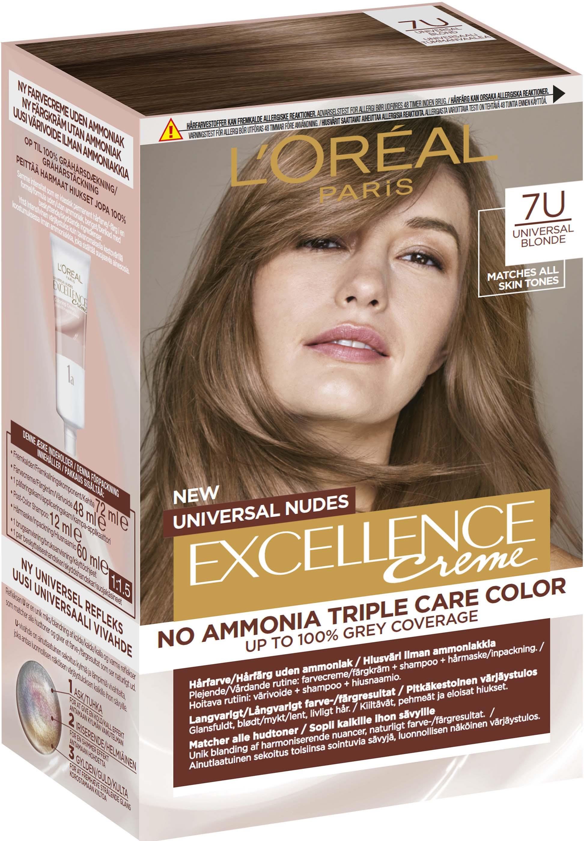 L Oreal Paris Excellence Farba Do W Os W Universal Nudes Blonde U Opinie I Ceny Na Ceneo Pl