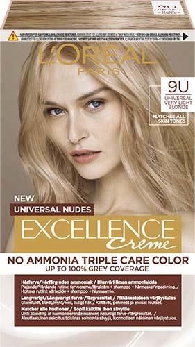 Loreal Paris Excellence Universal Nudes Very Light Blonde 9U Opinie I