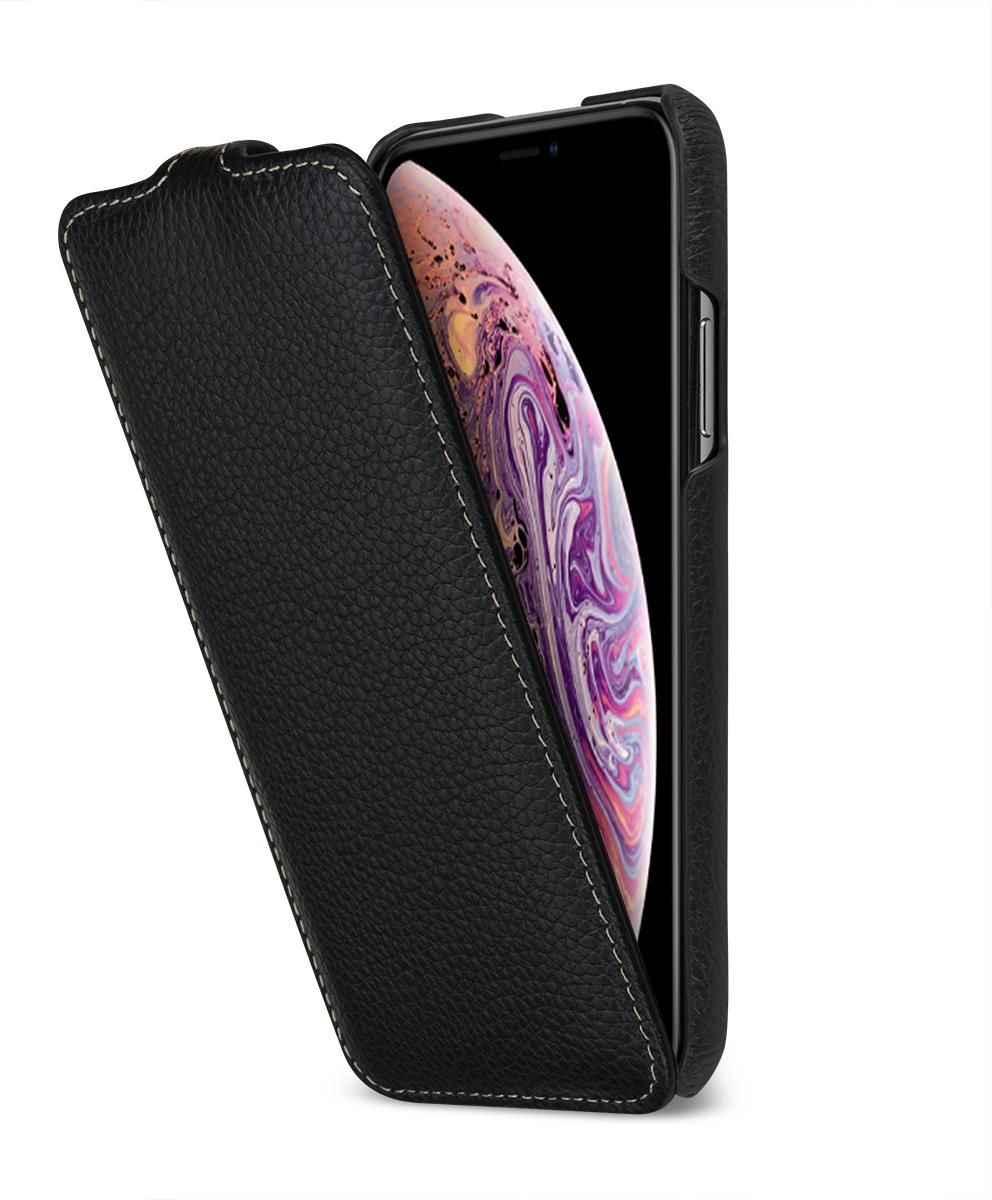 Baroon Czarne Etui Z Klapk Sk Ra Do Iphone X Xs Etui Na Telefon