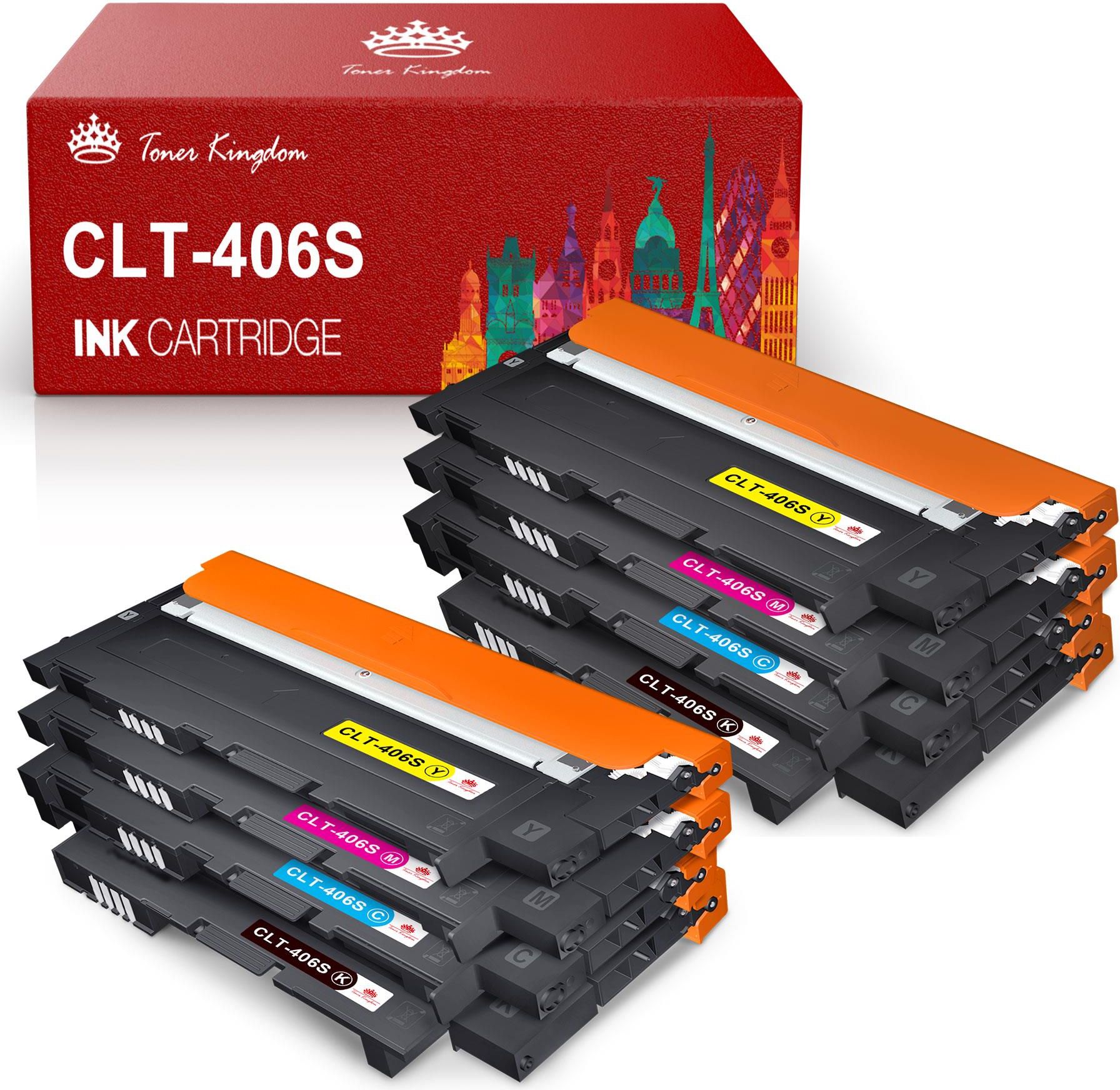 TONER KINGDOM 8X CLT 406 DO SAMSUNG CLP 360ND CLP 365W CLX 3300