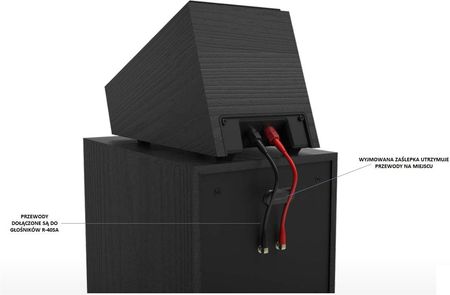 Klipsch R-600F Czarny - zdjęcie 2