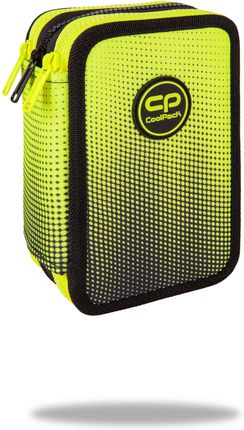 CoolPack Piórnik Jumper 3 potrójny, z wyposażeniem Gradient Lemon - zdjęcie 3