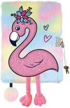 Zdjęcie Majewski Pamiętnik Z Kłódką 3D "Włochacz" A5 96K Tropical Flamingo - Stepnica