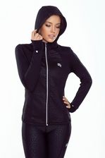 Zdjęcie Rough Radical Bluza Damska Speed X Hoodie Zip t Czarny - Strzyżów