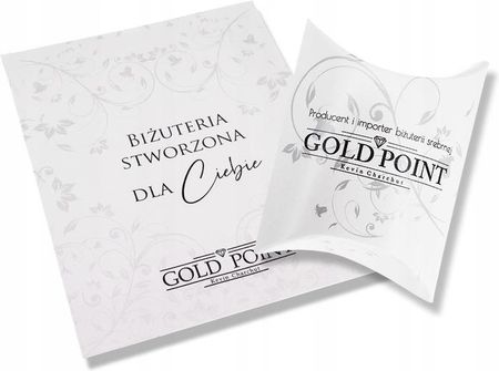 GOLD POINT SREBRNY PIERŚCIONEK DUŻY DUŻA CYRKONIA 8MM 925 R23 - zdjęcie 4