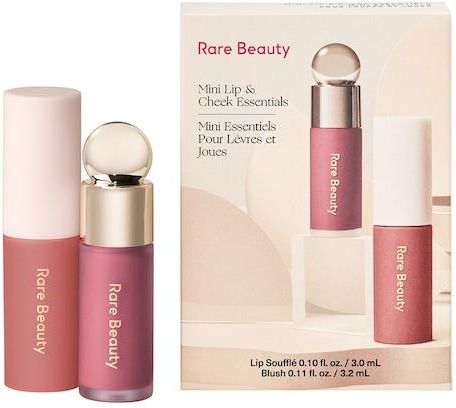 Zdjęcie Rare Beauty Mini Lip & Cheek Essentials Duet Do Wizażu Lip Soufflé 3,0 Ml + Blush 3,2 Ml - Kielce