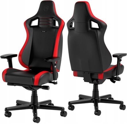 Noblechairs Epic Compact Czarno-Czerwony (NBL-ECC-PU-RED) - zdjęcie 3