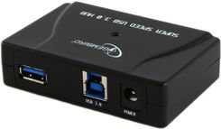 Hub USB Gembird Hub USB 3.0 4-porty + zasilacz (UHB-C345) - zdjęcie 1