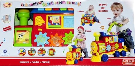 Smily Play Chodzik Jeździk Lokomotywa Rośnij Ze Mną (0803) - zdjęcie 4