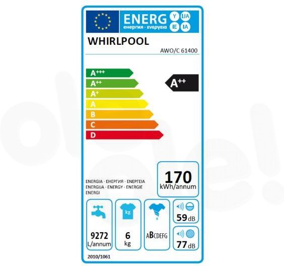 Pralka Whirlpool AWO C 61400 Opinie I Ceny Na Ceneo Pl