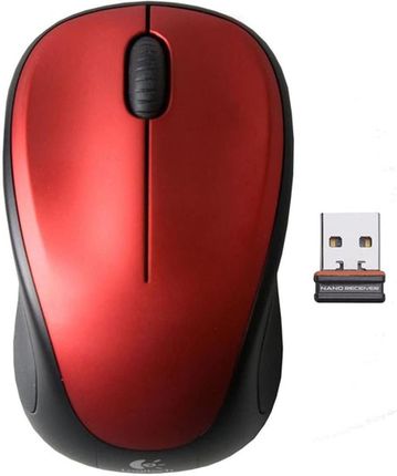 LOGITECH Wireless Mouse M235 Red (910-002497) - zdjęcie 4