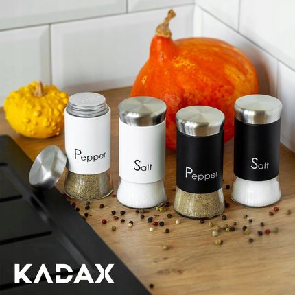 Kadax Przyprawniki Sól Pieprz Przyprawy Pojemniki 150Ml (K2579) - zdjęcie 2