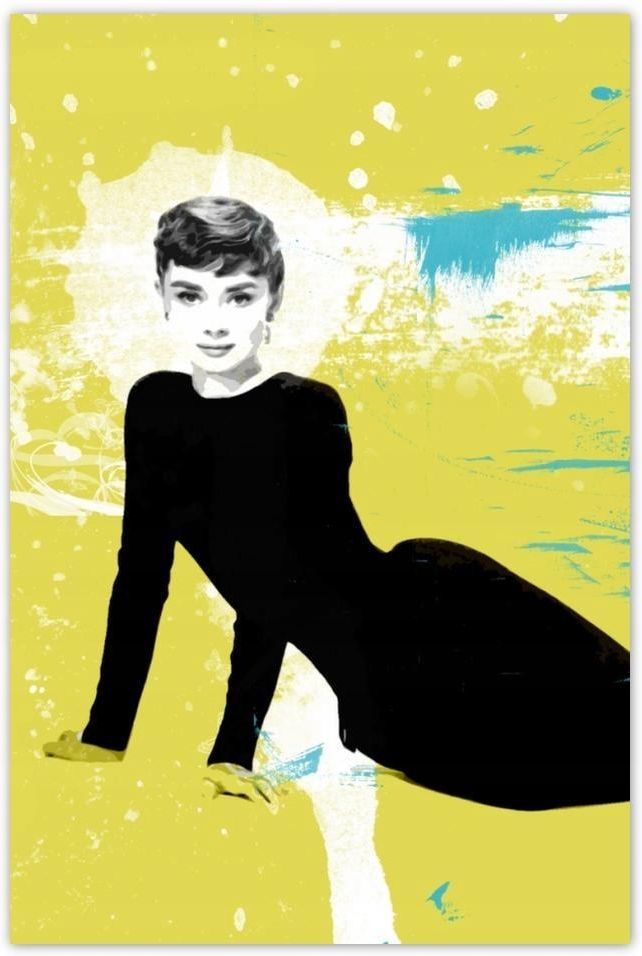 Naklejki X Audrey Hepburn Aktorka Opinie I Atrakcyjne Ceny Na