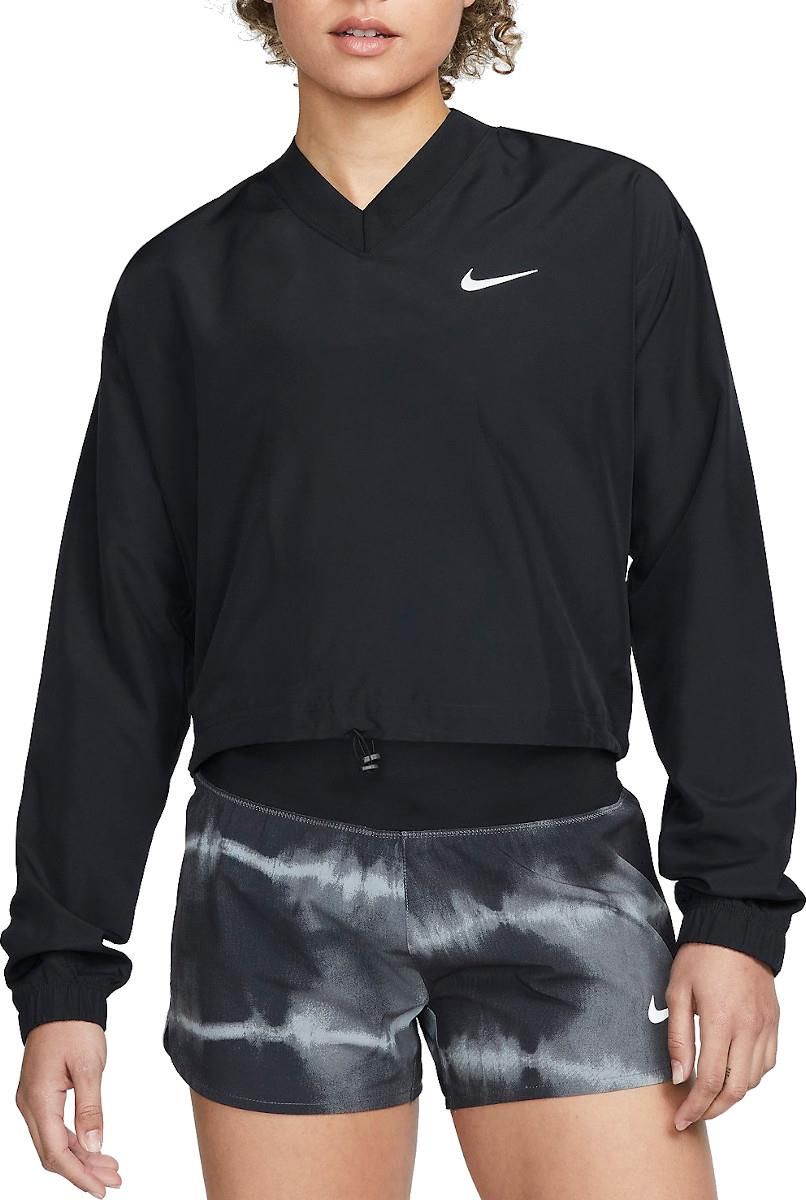 Nike Kurtka W Nk Swoosh Run Jacket Dm7775010 Czarny Ceny I Opinie