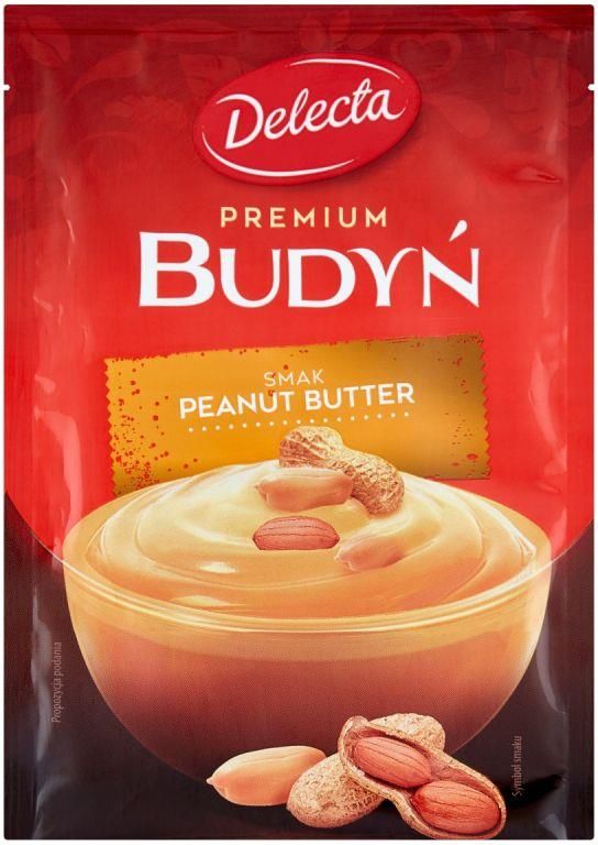 Delecta Budyń Premium O Smaku Peanut Butter 47g Ceny i opinie Ceneo pl