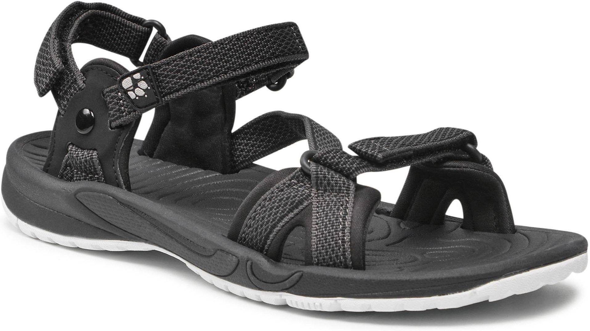 Sanda Y Jack Wolfskin Lakewood Ride Sandal W Black Grey