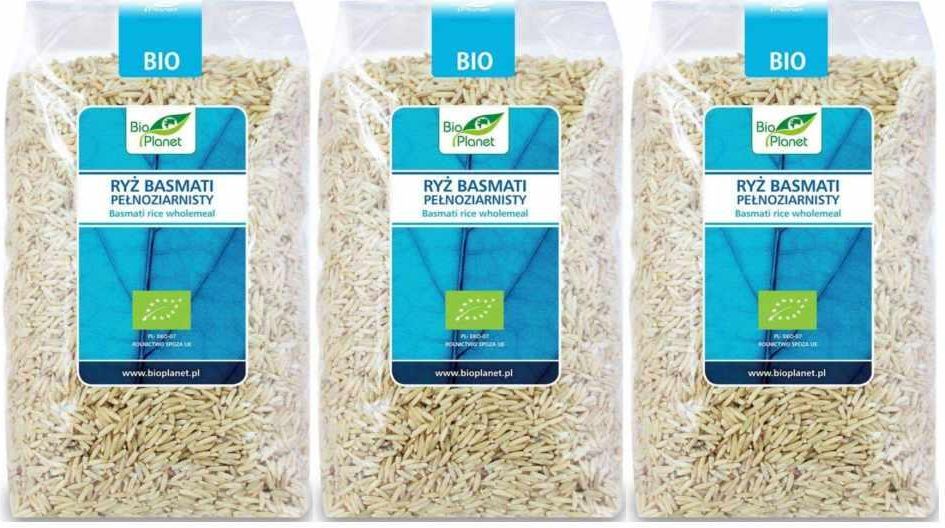 Bio Planet Zestaw X Ry Basmati Pe Noziarnisty Bio Kg Ceny I