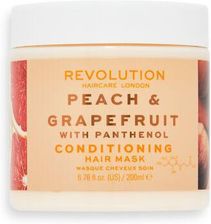 Revolution Haircare Hair Mask Peach & Grapefruit Maseczka Nawilajca I Rozwietlajca Do Wosw 200 Ml