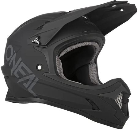 O'Neal Dh Fullface Sonus Solid Black - zdjęcie 2