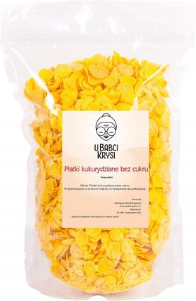 Płatki Kukurydziane Bez Cukru 1kg Śniadaniowe - zdjęcie 3