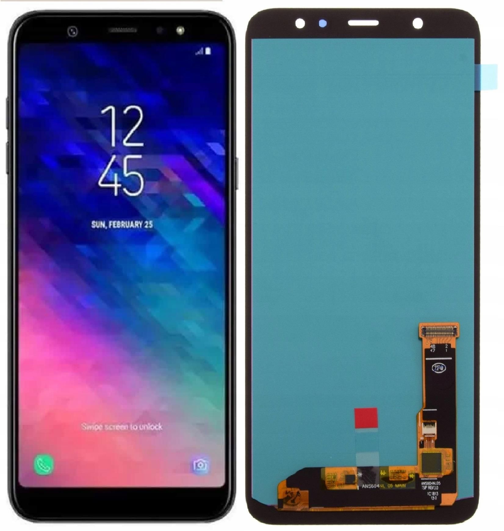 Podzespo Y Do Telefonu Samsung Galaxy A A F Wy Wietlacz Lcd Dotyk