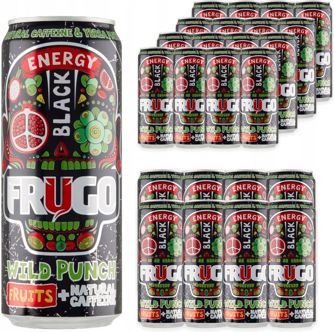 Frugo Wild Punch Black Energy Ml X Sztuki Ceny I Opinie Ceneo Pl