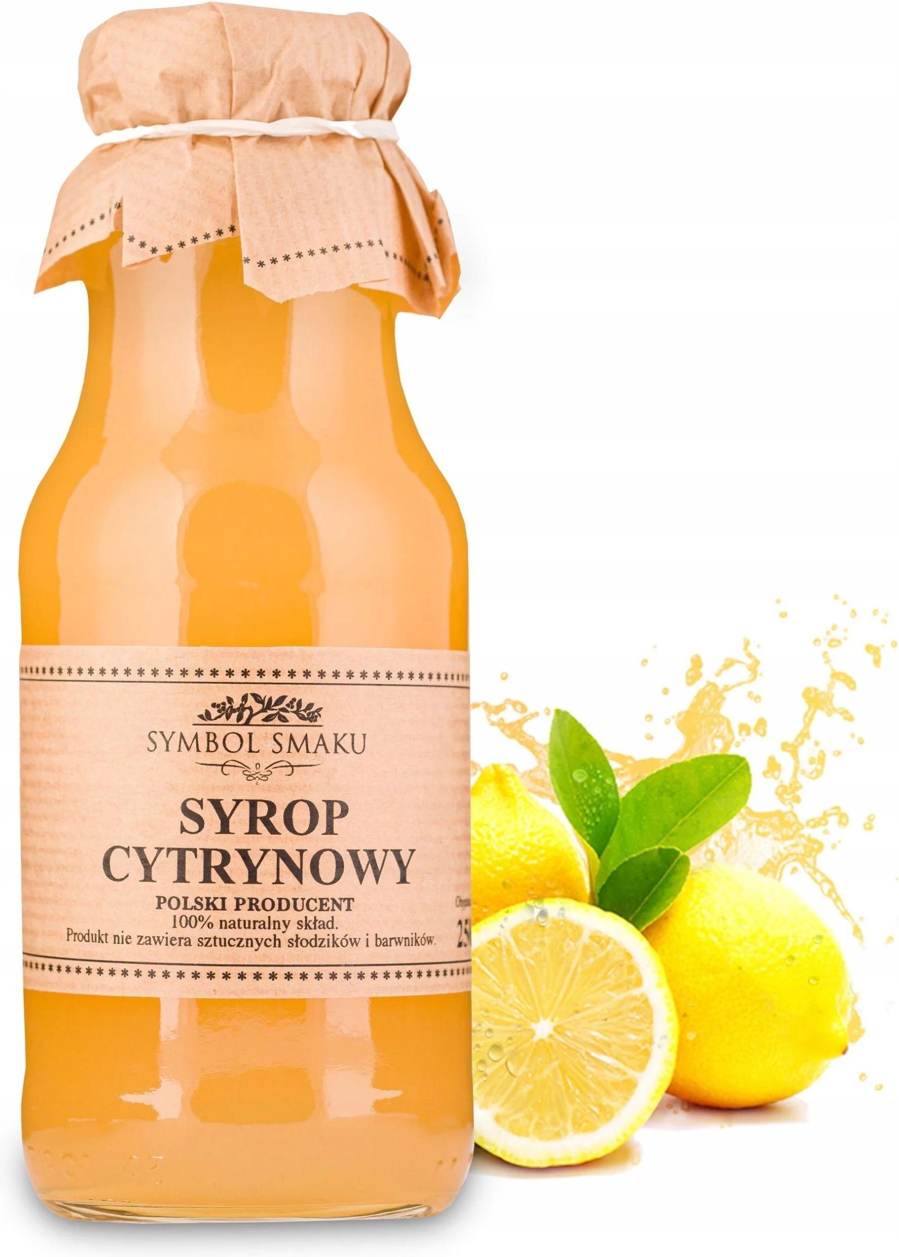 Symbol Smaku Syrop Cytrynowy 250ml Ceny I Opinie Ceneo Pl