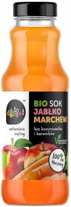 A To Dobre Sok Tłoczony Jabłko Marchew Bio 250ml Ceny i opinie