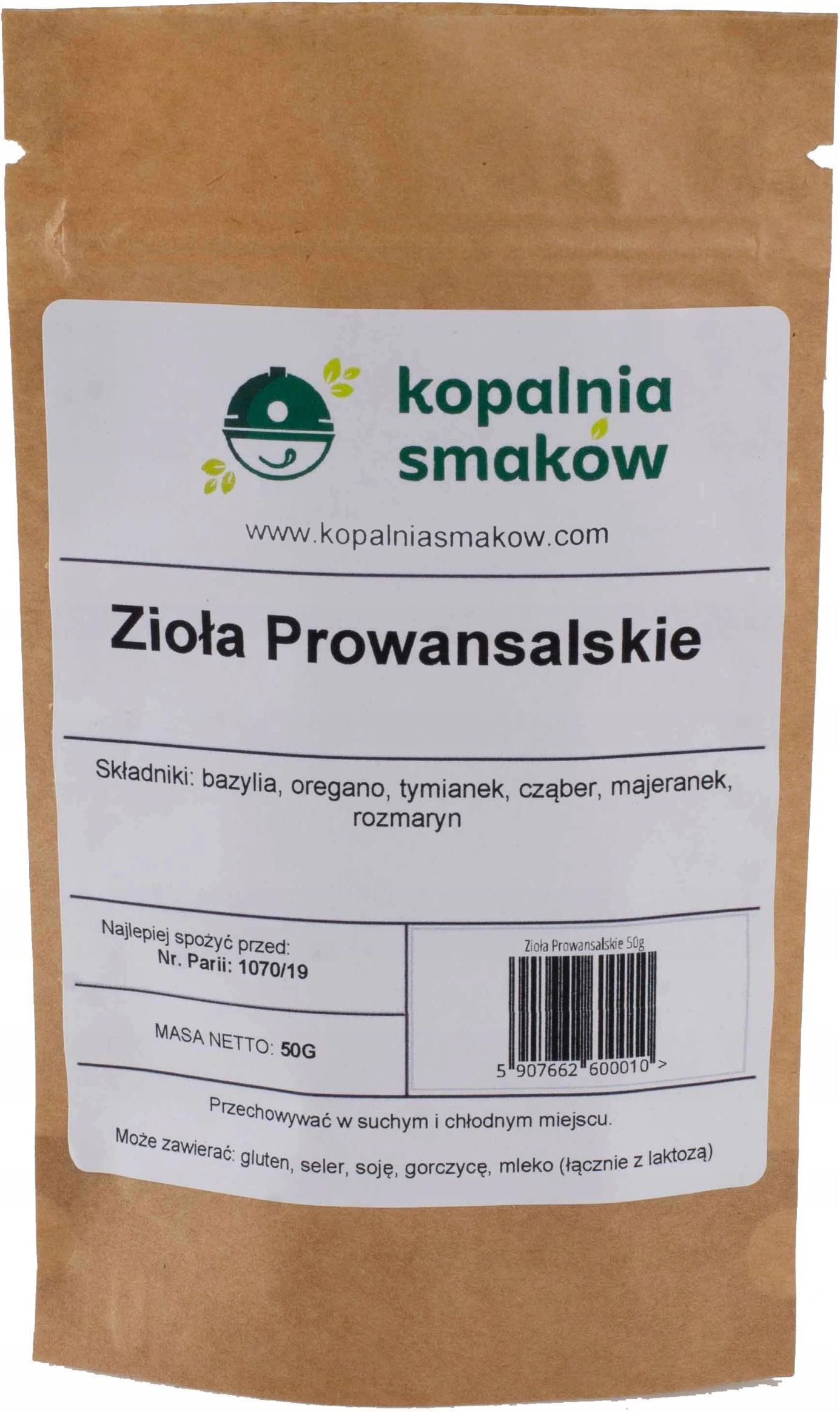 Zioła Prowansalskie 200g Aromatyczne Naturalne Ceny i opinie Ceneo pl