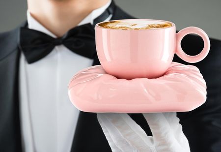 Gadget Master Królewska Filiżanka Różowa - zdjęcie 5