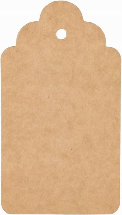Zdjęcie Zawieszki Prezentowe Tagi Bilecik Kraft 10Szt - Czempiń