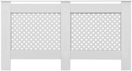 Vidaxl Osłony Na Kaloryfer, 2 Szt., Białe, 152X19X81,5 Cm, Mdf 3051378 - zdjęcie 3