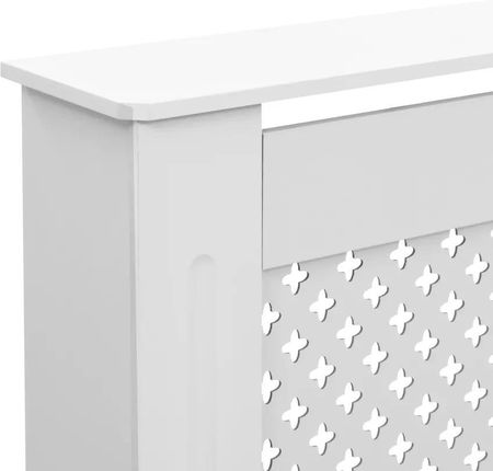 Vidaxl Osłony Na Kaloryfer, 2 Szt., Białe, 152X19X81,5 Cm, Mdf 3051378 - zdjęcie 2