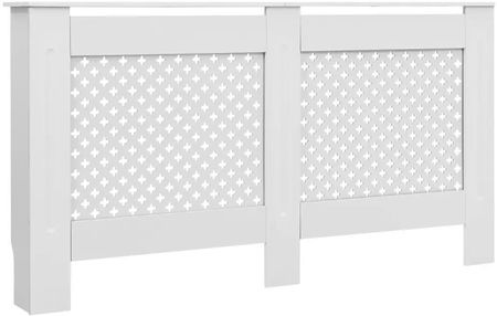 Vidaxl Osłony Na Kaloryfer, 2 Szt., Białe, 152X19X81,5 Cm, Mdf 3051378 - zdjęcie 6