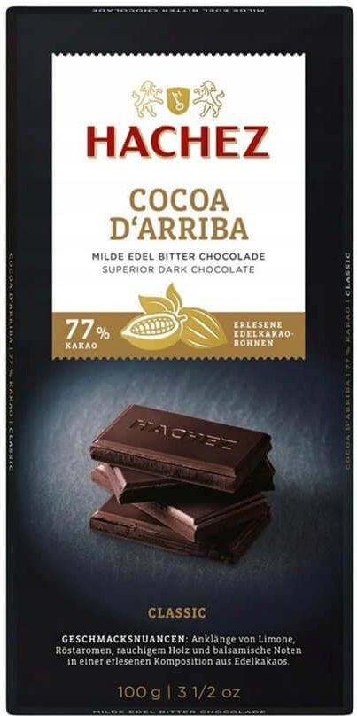 Czekolada Hachez Cocoa DArriba 77 Kakao 100g Ceny I Opinie Ceneo Pl