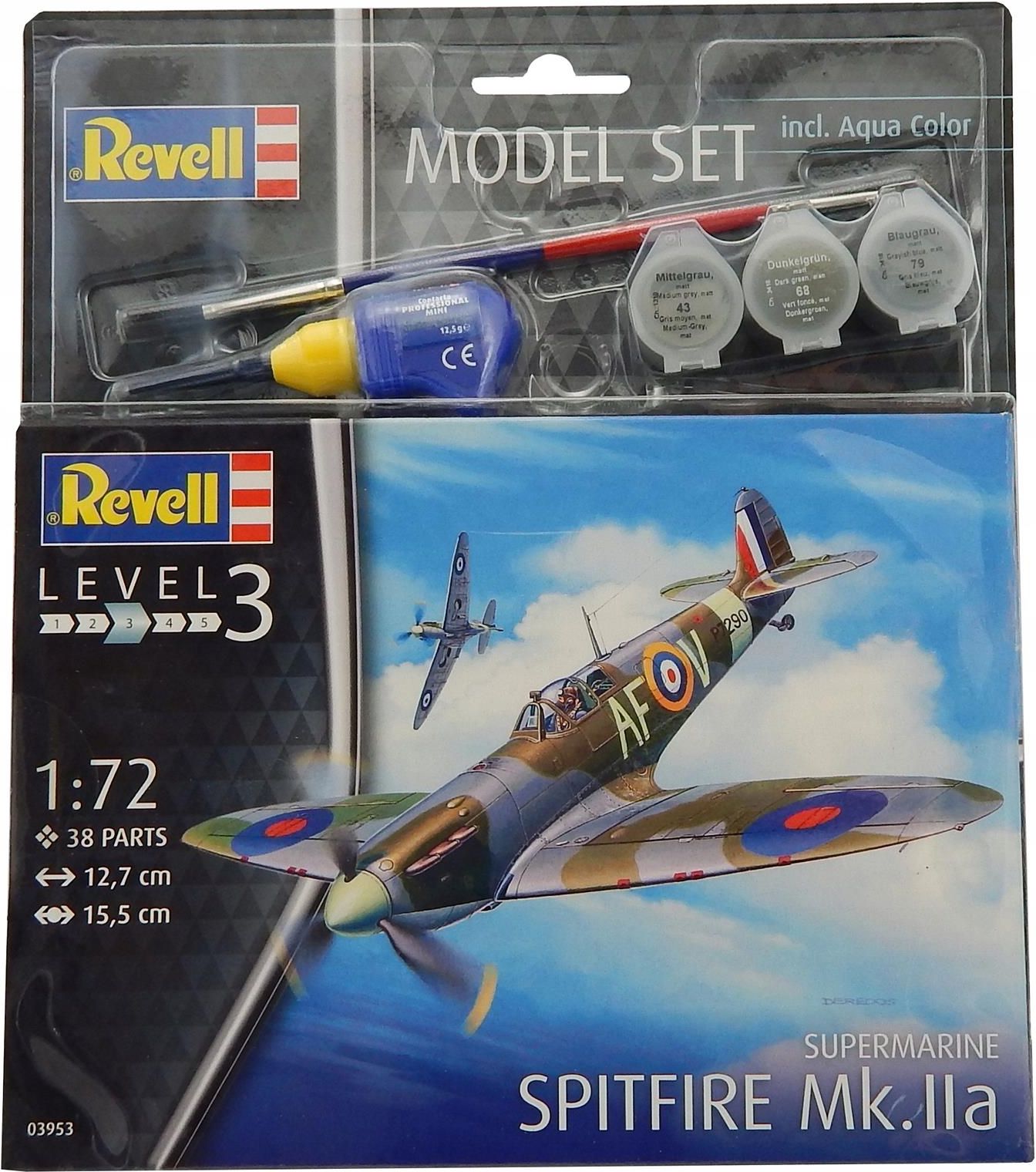 Revell A8242 Model Samolotu Do Sklejania Zestaw Mk V Spit Ceny I