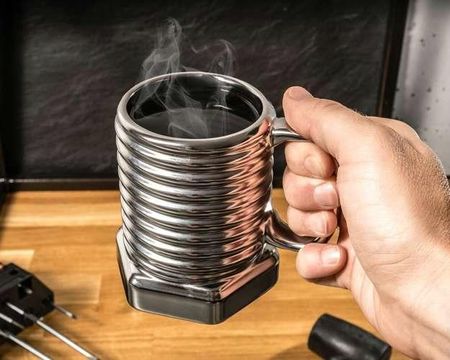 Kubek Śruba Srebrny Majsterkowicza Mechanika 390ML - zdjęcie 3