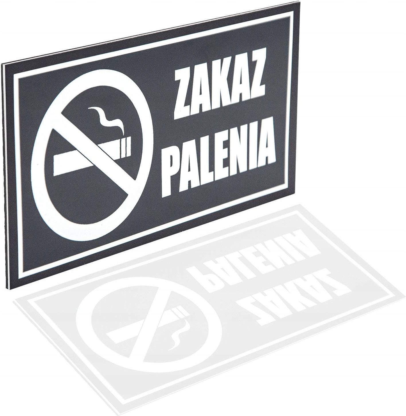 Tabliczka Aluminium X Zakaz Palenia Na Terenie Ceny I Opinie