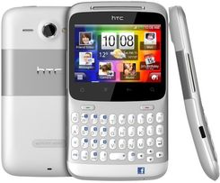 Smartfon HTC A810 ChaCha srebrny - zdjęcie 1