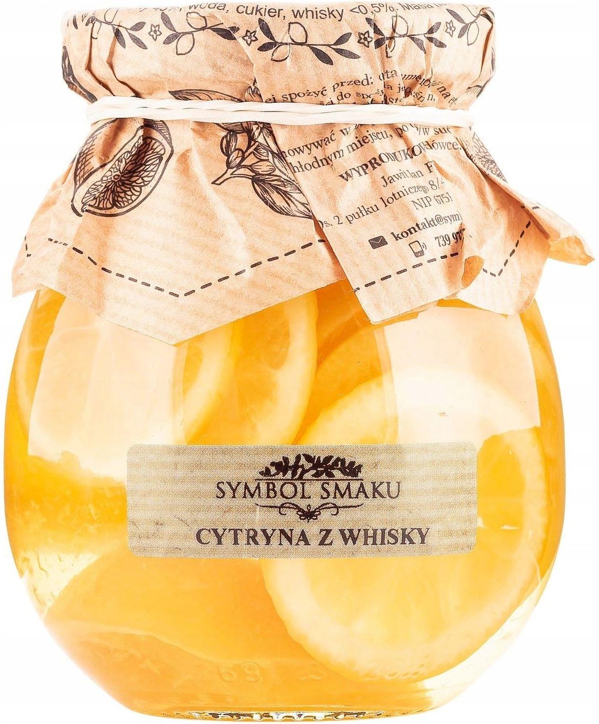 Symbol Smaku Owoce W Syropie Cytryny W Syropie Z Whisky 260g Ceny