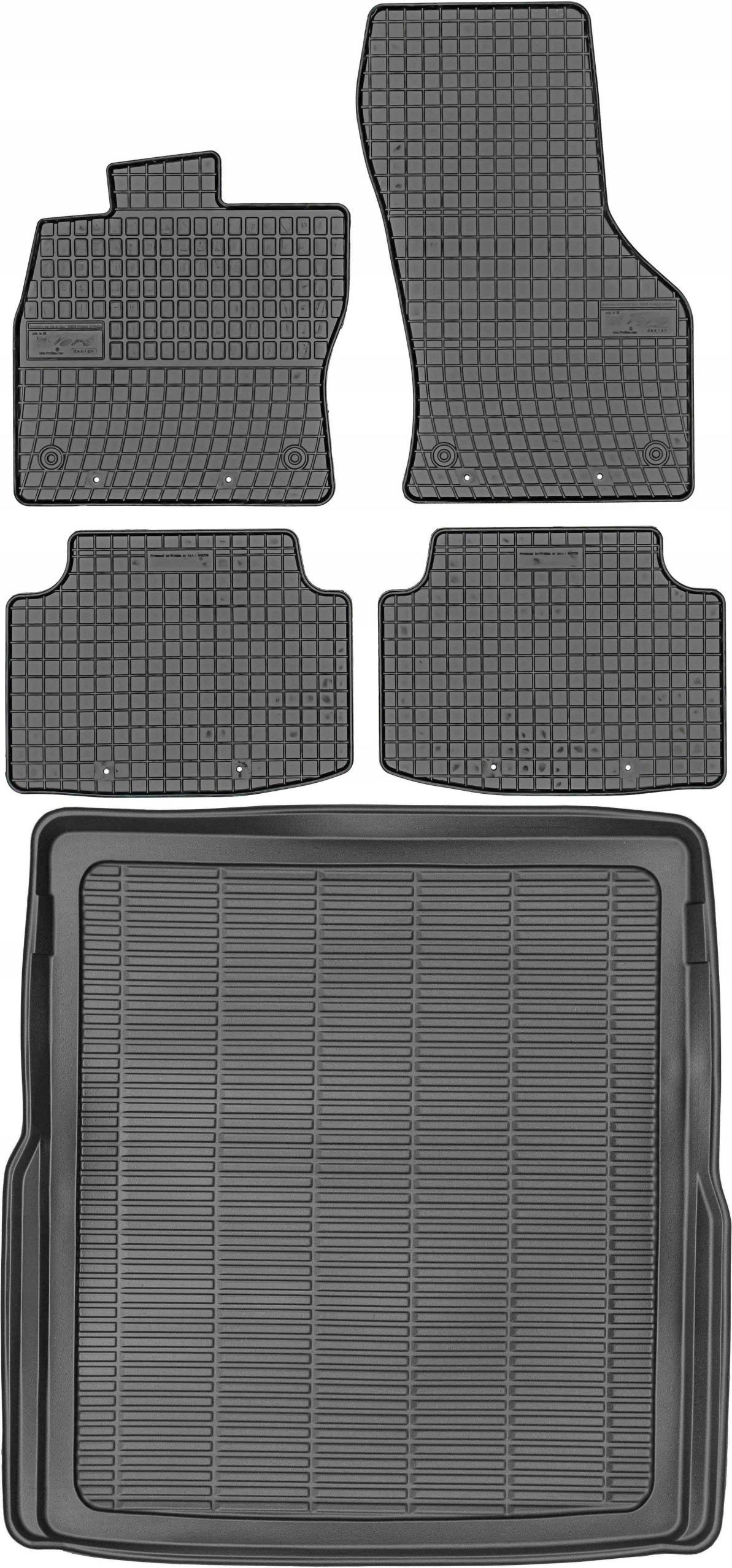 Dywanik Samochodowy Max Dywanik Vw Passat B8 Kombi 2014 Gumowe Plus