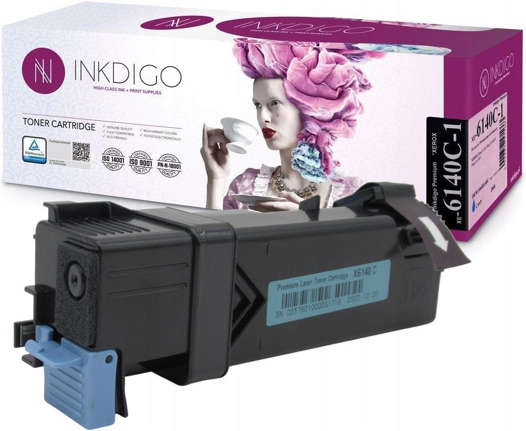 Inkdigo Tuv Toner Do Xerox Cyan Dn N