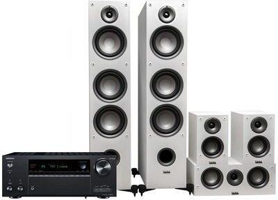 Kino domowe Onkyo TX NR696 Czarny Taga Harmony TAV 607 BIAŁY Opinie