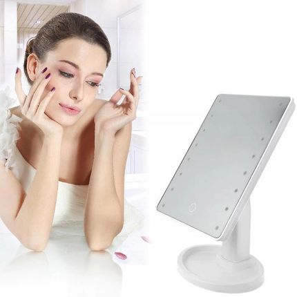 Retoo Podświetlane Lusterko Kosmetyczne Do Makijażu Led - zdjęcie 3