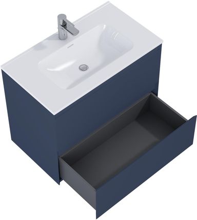 Elita Split Szafka Podumywalkowa 80 Cm Niebieski Mat 169001 291937 - zdjęcie 4