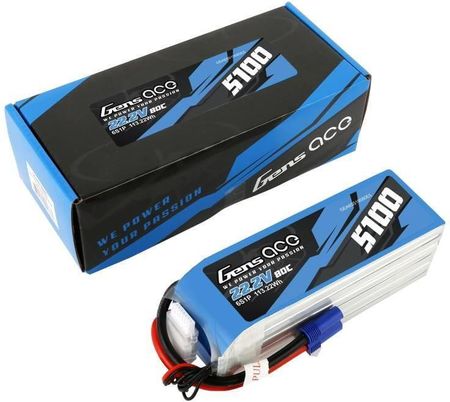 Gens Ace Akumulator Gensace 5100Mah 22.2V 80C 6S1P Ec5 - zdjęcie 5