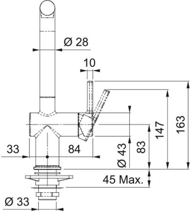 Franke Active L pull out spray Czarny mat 115.0653.382 - zdjęcie 3