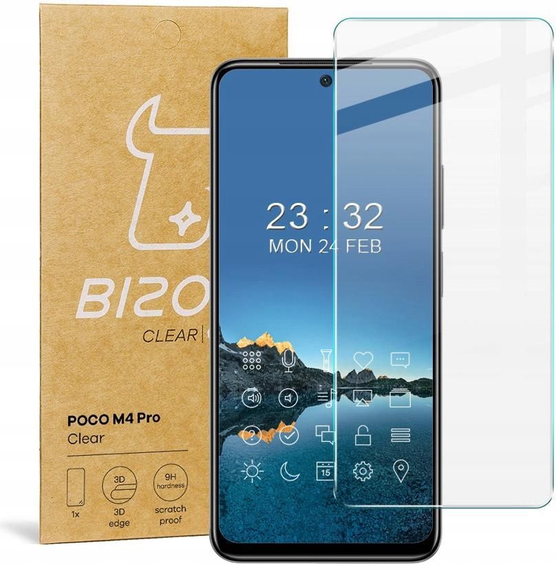 Szkło Hartowane Bizon Glass Do Poco M4 Pro Szybka Opinie i ceny na